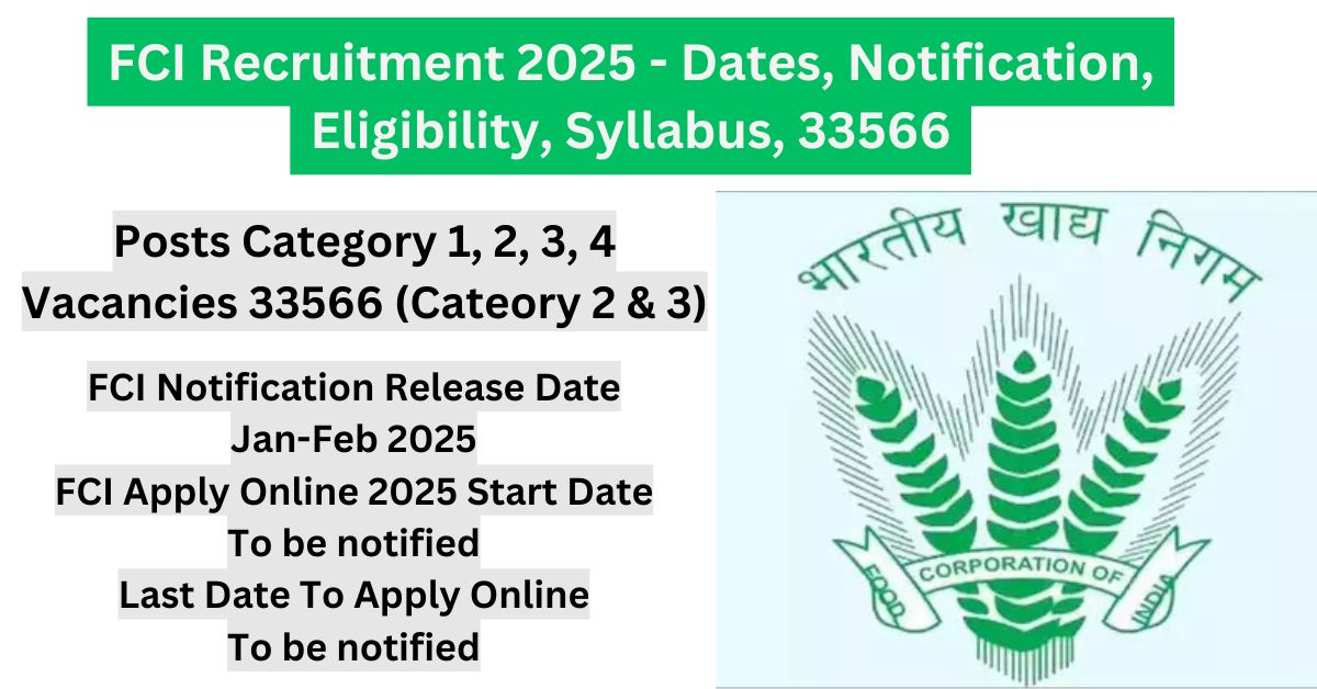 FCI Recruitment 2025